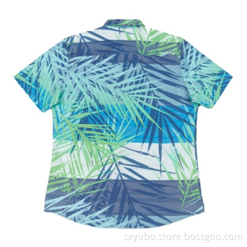 Fresh Men's Polyester Spandex Shirt